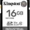 Kingston Industrial SDHC 16GB Class 10 U1 V10 A1 UHS-I