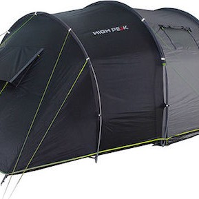 High Peak Tauris 6 Χειμερινή Σκηνή Camping Τούνελ Γκρι με Διπλό Πανί για 6 Άτομα 620x240x190εκ.