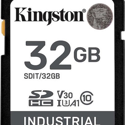 Kingston Industrial SDHC 32GB Class 10 U3 V10 A1 UHS-I