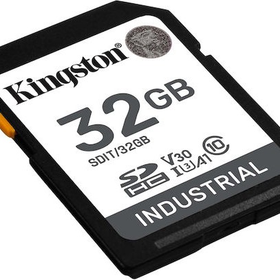 Kingston Industrial SDHC 32GB Class 10 U3 V10 A1 UHS-I