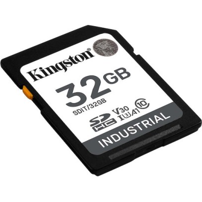 Kingston Industrial SDHC 32GB Class 10 U3 V10 A1 UHS-I