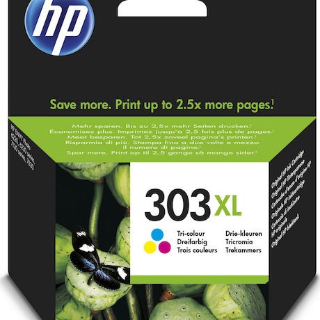 HP 303XL Γνήσιο Μελάνι Εκτυπωτή InkJet Πολλαπλό (Color) (T6N03AE)
