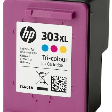 HP 303XL Γνήσιο Μελάνι Εκτυπωτή InkJet Πολλαπλό (Color) (T6N03AE)