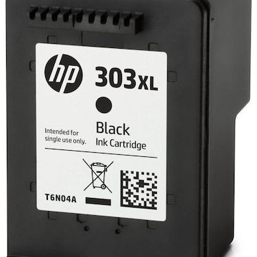HP 303XL Γνήσιο Μελάνι Εκτυπωτή InkJet Μαύρο (T6N04AE)
