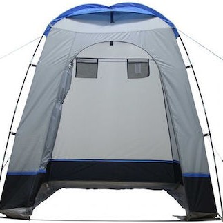 High Peak Lido Αυτόματη Καλοκαιρινή Σκηνή Camping Τουαλέτας Γκρι 165x165x200εκ.