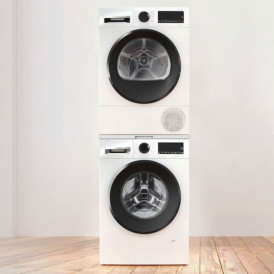 Bosch WTZ11400 Συνδετικό Πλυντηρίου/Στεγνωτηρίου από Μέταλλο με Συρτάρι 59.6x57.4εκ.