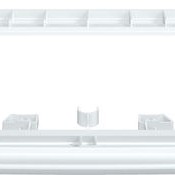 Bosch WTZ27410 Συνδετικό Πλυντηρίου/Στεγνωτηρίου από Πλαστικό 59.3x55.6εκ.