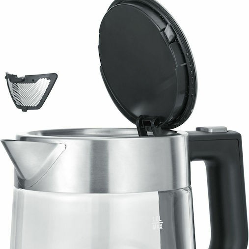 Severin WK 3468 Βραστήρας 1lt 2200W Ασημί