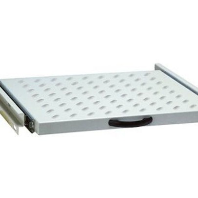 Digitus Extendible Shelf 40x484x568mm Μαύρο