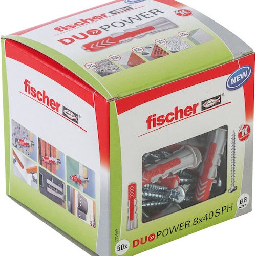 fischer Ούπα Πλαστικό 50τμχ 535464