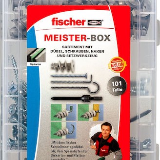 fischer Ούπα Πλαστικό 6mm 101τμχ 513892