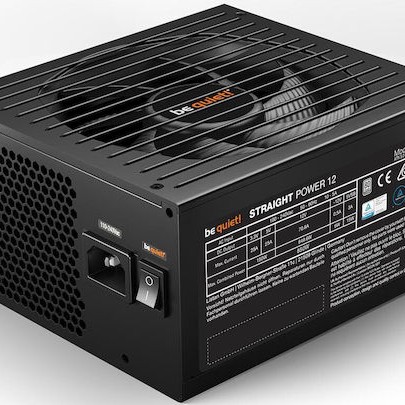 Be Quiet Straight Power 12 850W Μαύρο Τροφοδοτικό Υπολογιστή Full Modular 80 Plus Platinum