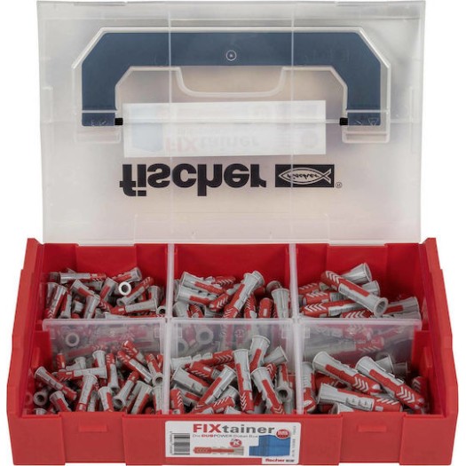 fischer FIXtainer Duopower Ούπα Πλαστικό 210τμχ