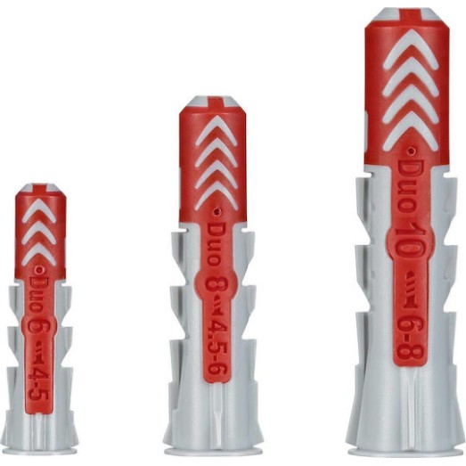 fischer FIXtainer Duopower Ούπα Πλαστικό 210τμχ