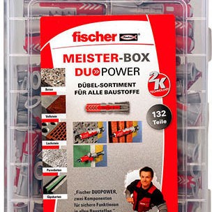 fischer Box Duopower Ούπα Πλαστικό 132τμχ