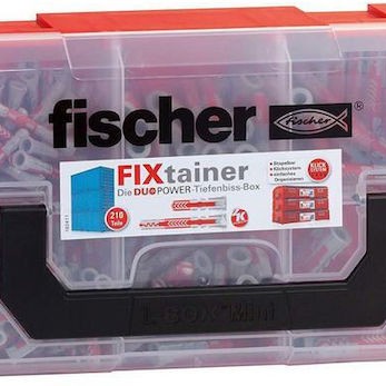 fischer Fixtainer Duopower Ούπα Πλαστικό 210τμχ 539867