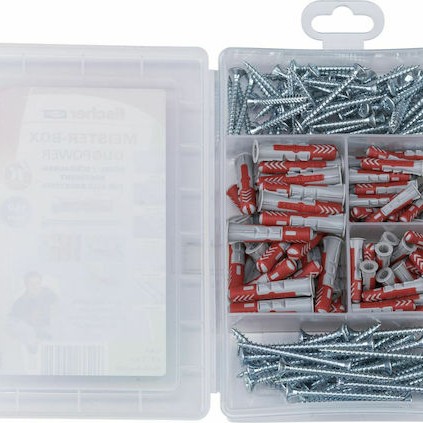 fischer MeisterBox DuoPower Ούπα Πλαστικό 160τμχ