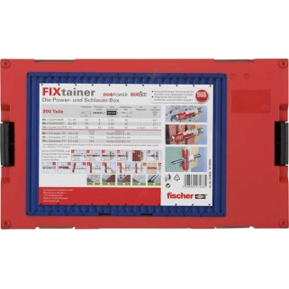 fischer FIXtainer Duopower Ούπα Πλαστικό 90τμχ 539868