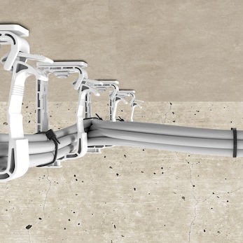 fischer Δεματικά Καλωδίων 200x2.5mm Διάφανο 100τμχ 87480