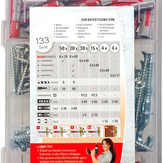 fischer Ούπα Πλαστικό 80τμχ 541507