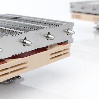 Noctua NH-L12S Ψύκτρα Επεξεργαστή Low Profile για Socket 115x/AM3/AM3+ Καφέ