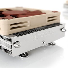 Noctua NH-L9a-AM4 Ψύκτρα Επεξεργαστή Low Profile για Socket AM4 Καφέ