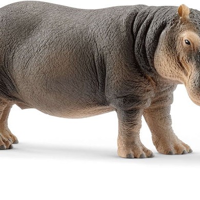 Schleich-S Παιχνίδι Μινιατούρα Wild Life Hippopotamus για 3+ Ετών