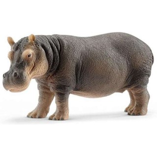 Schleich-S Παιχνίδι Μινιατούρα Wild Life Hippopotamus για 3+ Ετών