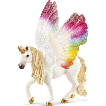 Schleich-S Παιχνίδι Μινιατούρα Winged Rainbow Unicorn Bayala για 5-12 Ετών 18εκ.