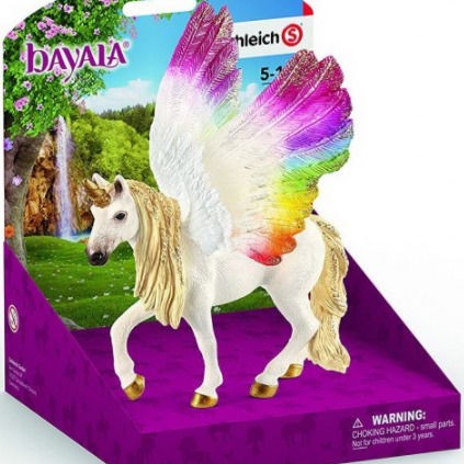 Schleich-S Παιχνίδι Μινιατούρα Winged Rainbow Unicorn Bayala για 5-12 Ετών 18εκ.