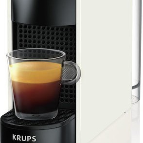 Krups Essenza Mini Καφετιέρα για Κάψουλες Nespresso Πίεσης 19bar White