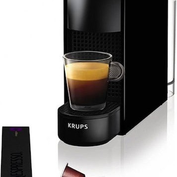 Krups Essenza Mini Καφετιέρα για Κάψουλες Nespresso Πίεσης 19bar Black