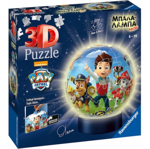 Puzzleball Paw Patrol 72pcs για 6+ Ετών Ravensburger
