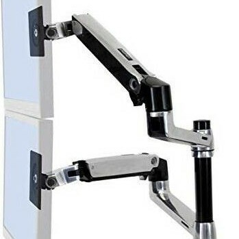 Ergotron LX Βάση Γραφείου για 2 Οθόνες έως 40