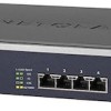 NetGear XS505M Unmanaged L2 Switch με 4 Θύρες Gigabit (10Gbps) Ethernet και 1 SFP Θύρα