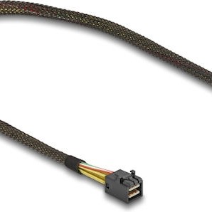 DeLock Mini SAS - Mini SAS Cable 50cm Μαύρο (83386)