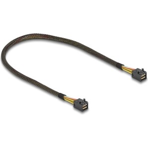 DeLock Mini SAS - Mini SAS Cable 50cm Μαύρο (83386)