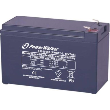 Powerwalker PWB12-7 Μπαταρία UPS με Χωρητικότητα 7Ah και Τάση 12V