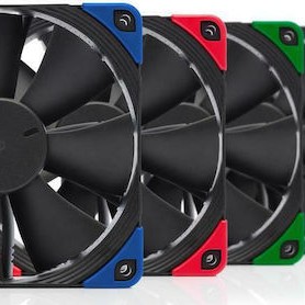 Noctua NF-F12 Chromax.black.swap Case Fan 120mm με Σύνδεση 4-Pin PWM