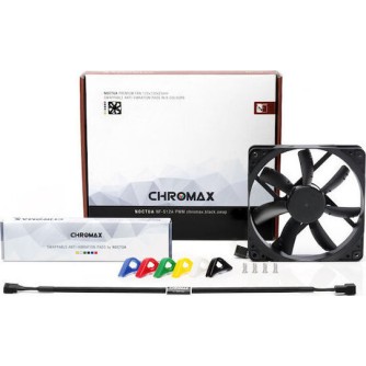 Noctua NF-S12A chromax.black.swap Case Fan 120mm με Σύνδεση 4-Pin PWM