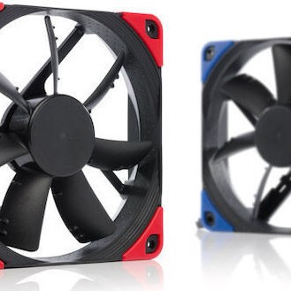 Noctua NF-S12A chromax.black.swap Case Fan 120mm με Σύνδεση 4-Pin PWM