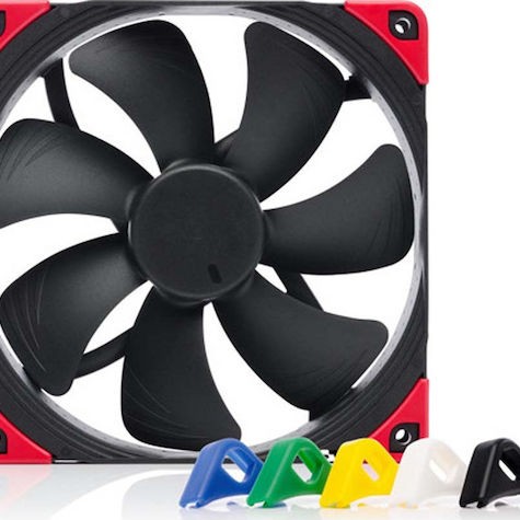 Noctua NF-A14 chromax.black.swap Case Fan 140mm με Σύνδεση 4-Pin PWM