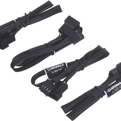 Noctua Chromax NA-SEC1 4-Pin pwm - 4-Pin pwm Cable Μαύρο