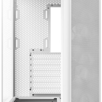 NZXT H6 Flow RGB Gaming Midi Tower Κουτί Υπολογιστή με Πλαϊνό Παράθυρο Λευκό