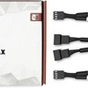 Noctua Chromax NA-SYC1 4-Pin pwm - 2x 4-Pin pwm Cable Μαύρο