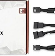 Noctua Chromax NA-SYC1 4-Pin pwm - 2x 4-Pin pwm Cable Μαύρο