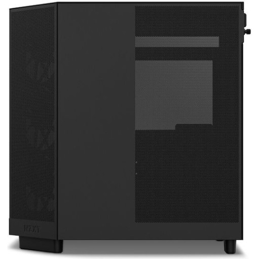 NZXT H6 Flow Gaming Midi Tower Κουτί Υπολογιστή με Πλαϊνό Παράθυρο Μαύρο