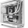 NZXT H6 Flow Gaming Midi Tower Κουτί Υπολογιστή με Πλαϊνό Παράθυρο Λευκό