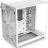 NZXT H6 Flow Gaming Midi Tower Κουτί Υπολογιστή με Πλαϊνό Παράθυρο Λευκό