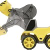 Big Power Worker Maxi Loader Push Excavator Περπατούρα Αυτοκινητάκι Ride On για 12+ Μηνών Κίτρινη
